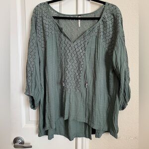 Free People Peasant Blouse